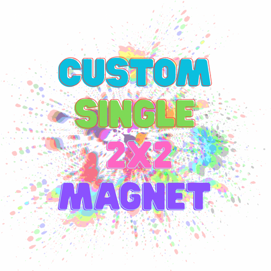 2x2 Custom Photo Magnet - Single